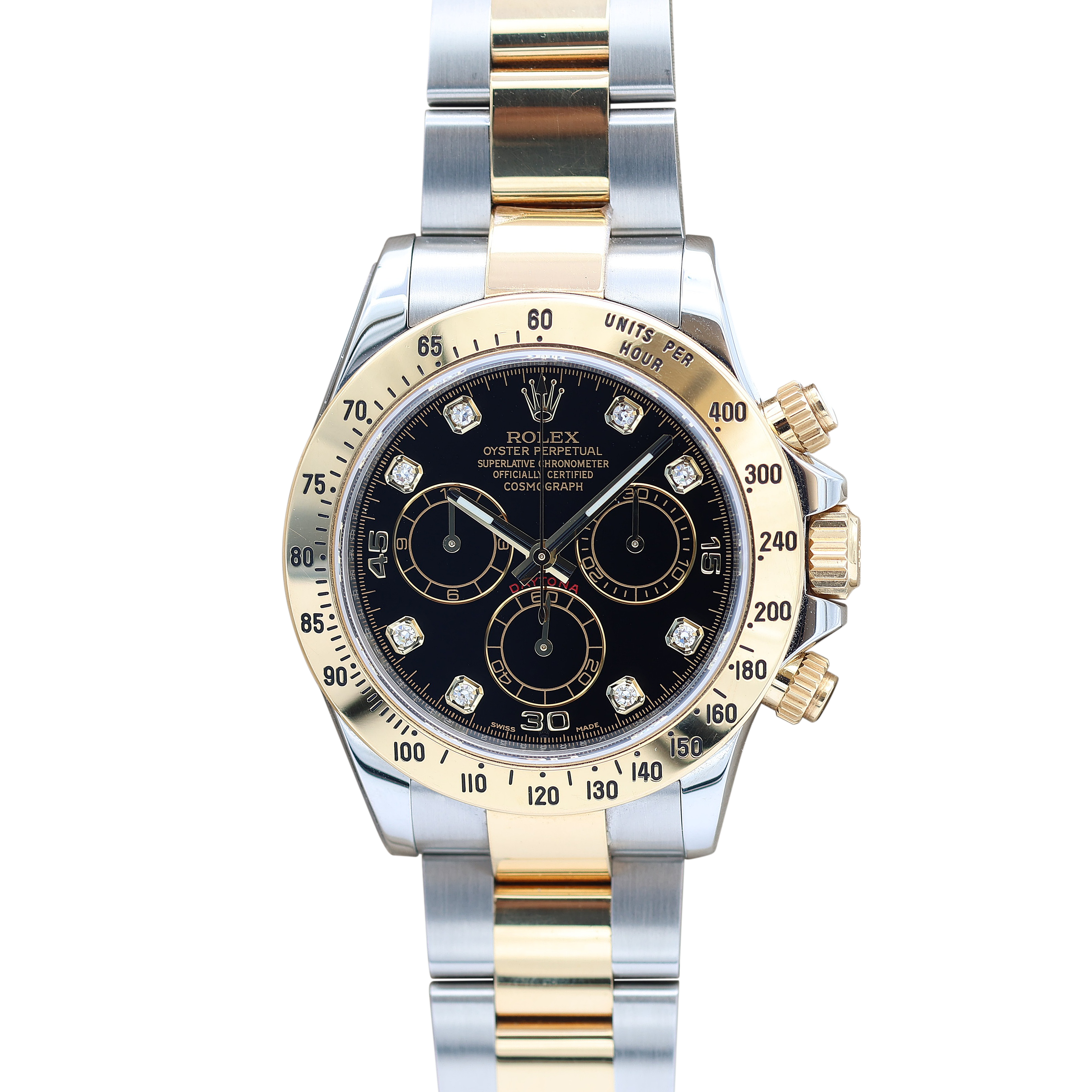 Rolex Daytona ref. 116523 Black Diamonds dial - Full Set