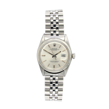 Charger l&#39;image dans la galerie, Rolex Datejust ref. 1601 - White Gold Bezel - Silver dial (V I)
