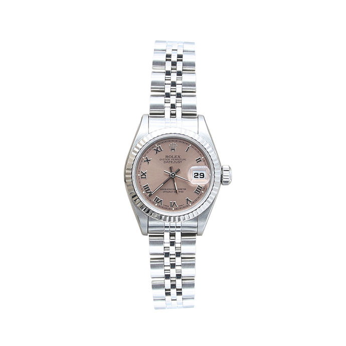 Rolex Lady-Datejust ref. 79174 - Salmon Roman Dial Jubilee bracelet - Full Set