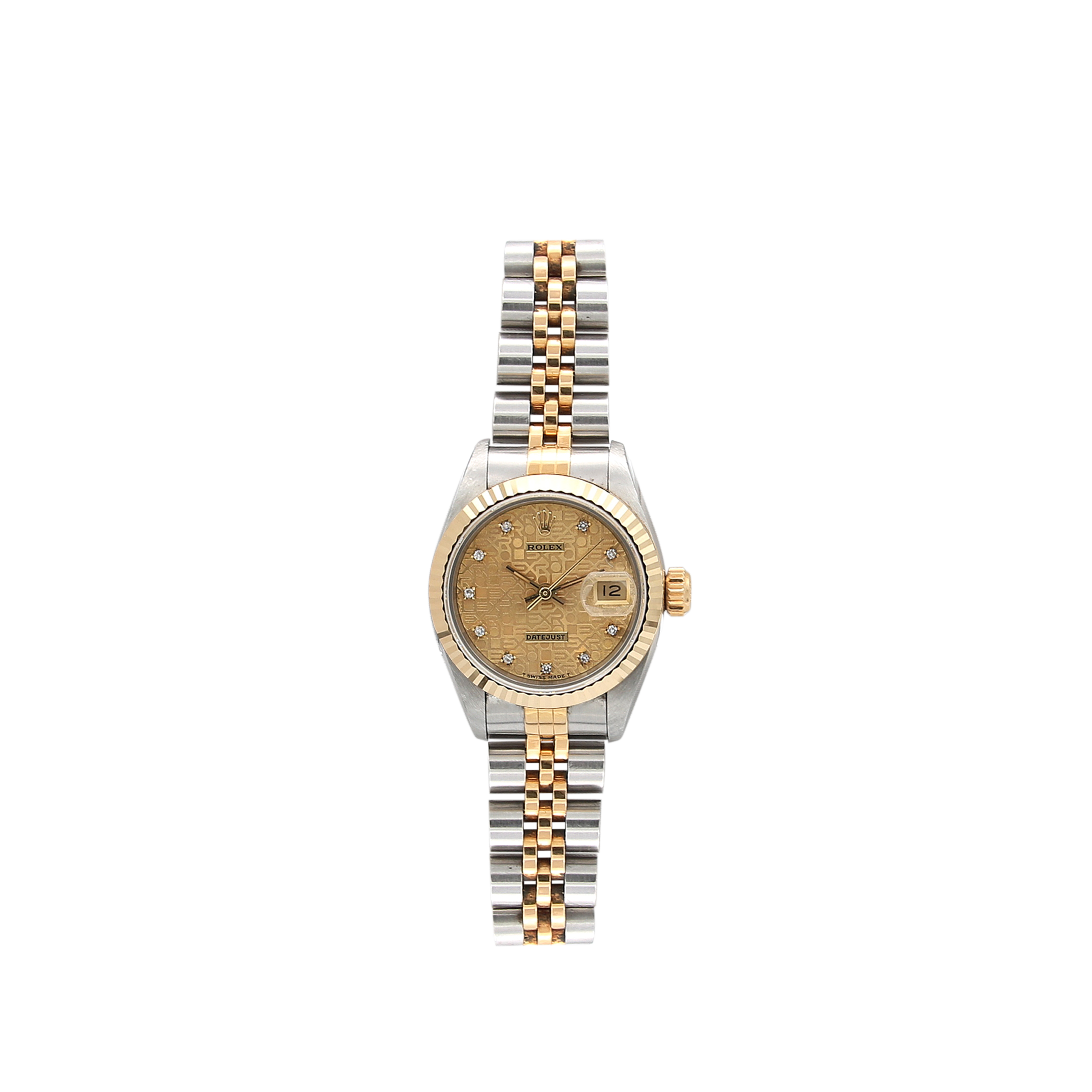 Rolex Datejust Lady ref. 69173 Steel/Gold - Jubilee Bracelet - Champagne Millennary Diamonds