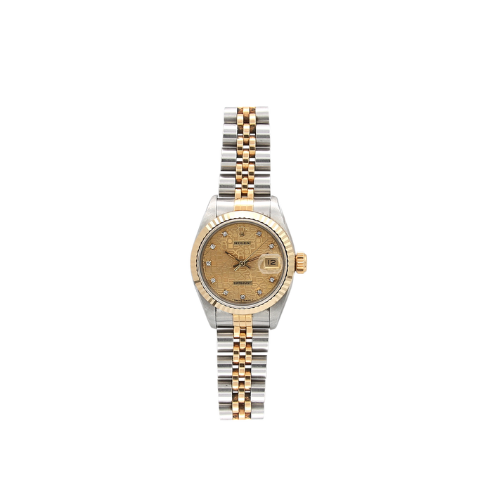 Rolex Datejust Lady ref. 69173 Steel/Gold - Jubilee Bracelet - Champagne Millennary Diamonds