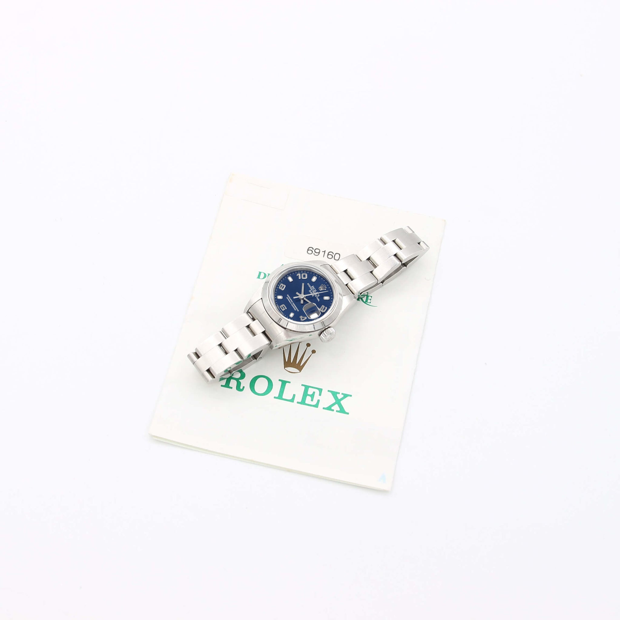 Buy Online Watch Rolex Datejust lady ref. 69160 Blue 3-6-9 dial