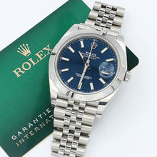 Load image into Gallery viewer, Rolex Datejust ref. 126300 Blue Dial Jubilee bracelet - Full Set
