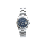 Rolex Oyster Perpetual Date ref. 1500 - Blue Mosaic dial - Steel bracelet