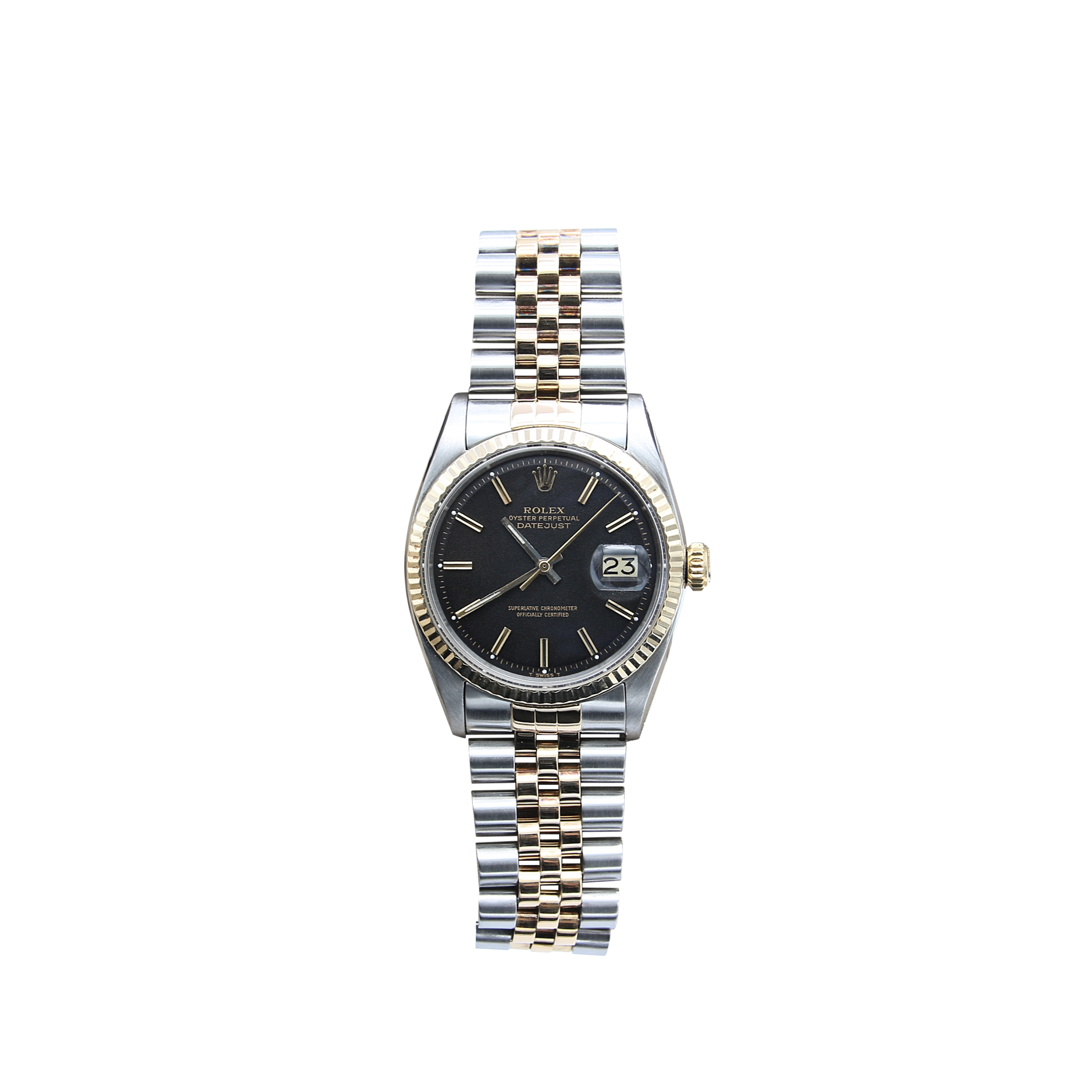 Buy Online Watch Rolex Datejust ref. 1601 Yellow Gold Bezel