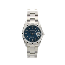 Załaduj obraz do przeglądarki galerii, Rolex Oyster Perpetual Date ref. 15210 - Blue Dial - Full Set
