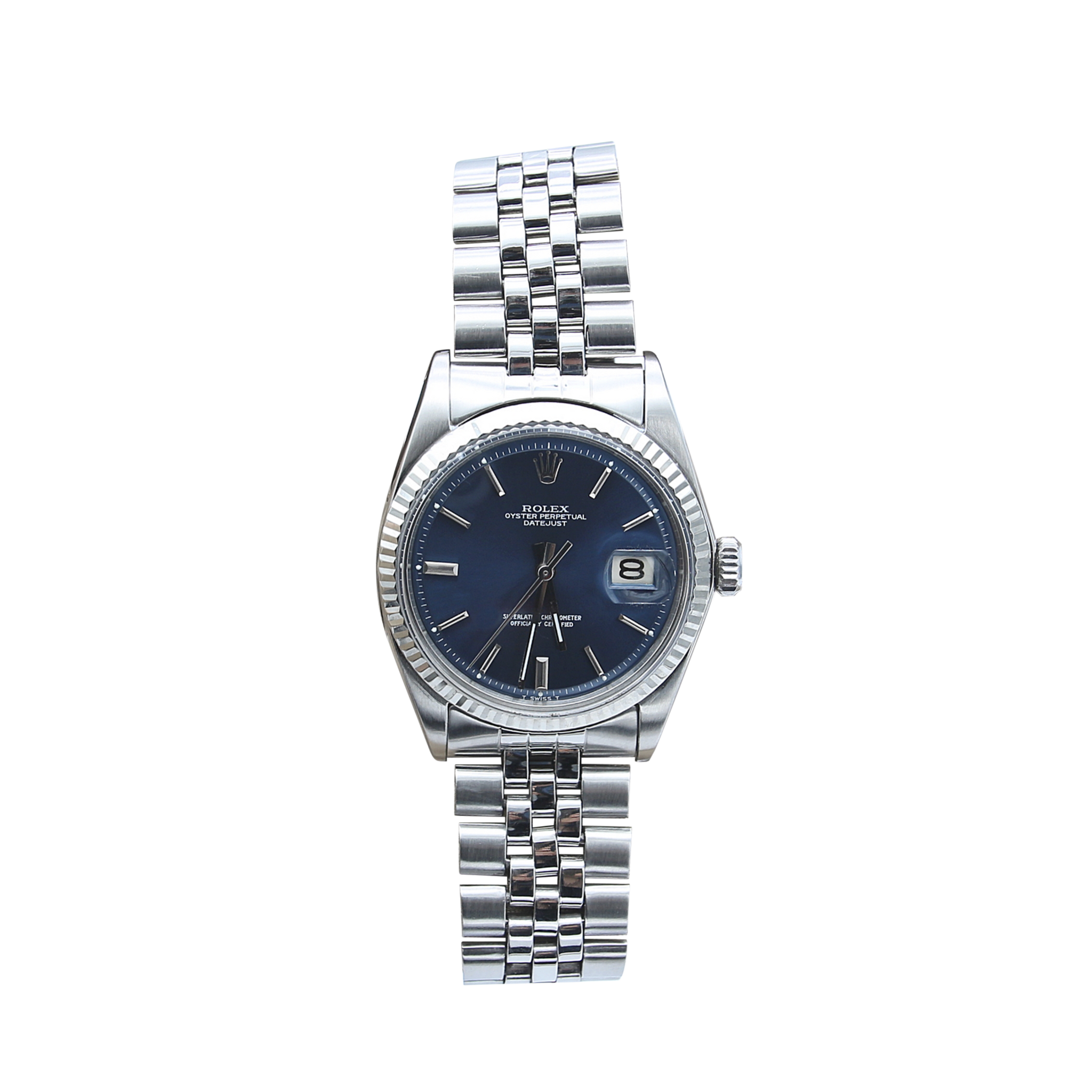 Buy Online Watch Rolex Datejust ref. 1601 White Gold Bezel