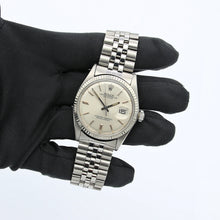 Charger l&#39;image dans la galerie, Rolex Datejust ref. 1601 - White Gold Bezel - Silver dial (V I)
