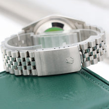 Cargar imagen en el visor de la galería, Rolex Datejust 36 ref. 16234 Silver Linen Dial -  Jubilee - Full Set
