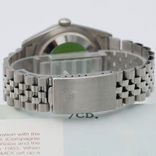 Cargar imagen en el visor de la galería, Rolex Datejust 36 ref. 16234 Silver Linen Dial -  Jubilee - Full Set
