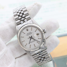 Załaduj obraz do przeglądarki galerii, Rolex Datejust 36 ref. 1601 - Linen Dial (V II) - Full Set

