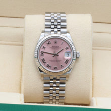Indlæs billede til gallerivisning Rolex Datejust ref. 278274 Pink Roman Dial - Jubilee Bracelet -Full set
