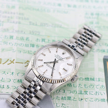 Załaduj obraz do przeglądarki galerii, Rolex Datejust 36 ref. 1601 - Linen Dial (V II) - Full Set
