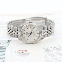 Bild in Galerie-Viewer laden, Rolex Datejust Ref. 1601 - Weißgoldenszel - Silber -Zifferblatt (V I)

