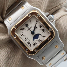 Load image into Gallery viewer, Cartier Santos Moonphase ref. 119902 – Steel/Gold - Moonphase
