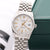 Rolex Datejust ref. 16030 White Dial with Golden indexes- Jubilee