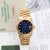 Rolex Datejust ref. 68278 Blue Degradee Dial President Bracelet - Full set