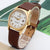 Rolex Day-Date ref. 18238 White Roman Dial - Leather Strap - Full Set