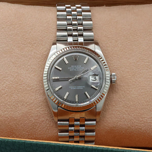 Rolex Datejust ref. 1601 - Grey Dial (v2) - Jubilee bracelet