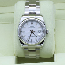 Indlæs billede til gallerivisning Rolex Datejust ref. 116200 White Dial - Oyster Bracelet - Full Set
