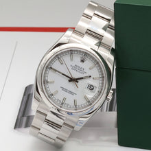 Indlæs billede til gallerivisning Rolex Datejust ref. 116200 White Dial - Oyster Bracelet - Full Set
