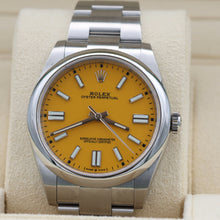Load image into Gallery viewer, Rolex Oyster Perpetual 124300 - Yellow Dial - Full set
