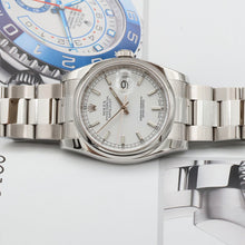 Indlæs billede til gallerivisning Rolex Datejust ref. 116200 White Dial - Oyster Bracelet - Full Set
