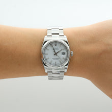 Indlæs billede til gallerivisning Rolex Datejust ref. 116200 White Dial - Oyster Bracelet - Full Set
