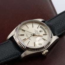 Cargar imagen en el visor de la galería, Rolex Day-Date 36 ref. 18039 Silver Dial - Leather Strap
