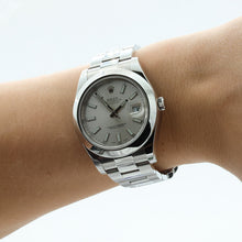 Załaduj obraz do przeglądarki galerii, Rolex Datejust 41 ref. 116300 Silver Dial - Oyster Bracelet - Full Set
