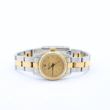 Load image into Gallery viewer, Rolex Oyster Perpetual 67193 Lady Steel and Gold - Champagne Dial - Oyster bracelet - Full Set
