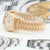 Rolex Datejust Lady ref. 69178 Silver Diamonds Dial - President Gold Bracelet