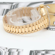Load image into Gallery viewer, Rolex Datejust Lady ref. 69178 Silver Diamonds Dial - President Gold Bracelet
