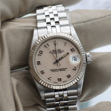 Charger l'image dans la galerie, Rolex Datejust ref. 68274 Millennary Cream Dial - Jubilee Bracelet - Full Set
