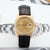 Rolex Day-Date ref. 18038  Champagne Diamonds Dial - Leather Strap