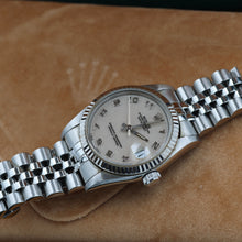 Charger l'image dans la galerie, Rolex Datejust ref. 68274 Millennary Cream Dial - Jubilee Bracelet - Full Set
