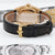 Rolex Day-Date ref. 18038  Champagne Diamonds Dial - Leather Strap