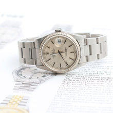 Load image into Gallery viewer, Rolex ref. 16234 Silver Dial (Circle Minutes) - Oyster Bracelet - Full Set
