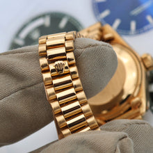 Charger l'image dans la galerie, Rolex Datejust Lady ref. 6916 Yellow Diamond Dial - President Bracelet
