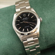 Załaduj obraz do przeglądarki galerii, Rolex Air-King ref. 14000 Black Dial - Full Set

