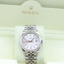 Charger l'image dans la galerie, Rolex Datejust 36 126200 Silver Dial Jubilee bracelet

