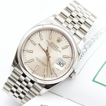 Charger l'image dans la galerie, Rolex Datejust 36 126200 Silver Dial Jubilee bracelet
