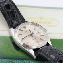 Load image into Gallery viewer, Rolex Precision ref. 6694 Silver Dial with Leather strap
