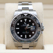 Charger l'image dans la galerie, Rolex GMT Master II ref. 126710GRNR with Oyster - Full Set - "Bruce Wayne" GMT
