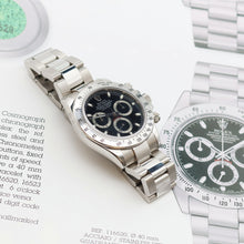 Załaduj obraz do przeglądarki galerii, Rolex Daytona ref. 116520 Black Dial - Short Clasp - Full Set

