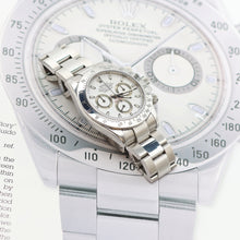 Załaduj obraz do przeglądarki galerii, Rolex Daytona ref. 116520 White dial - Long Clasp
