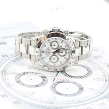 Załaduj obraz do przeglądarki galerii, Rolex Daytona ref. 116520 White dial - Long Clasp

