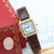 Cartier Santos Dumont Lady ref. 96053 Paris Dial 18K