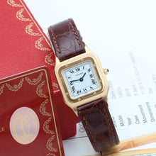 Load image into Gallery viewer, Cartier Santos Dumont Lady ref. 96053 Paris Dial 18K
