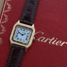 Load image into Gallery viewer, Cartier Santos Dumont Lady ref. 96053 Paris Dial 18K
